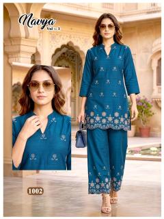 Desi kudi navya vol 1 coord set vastra wholesale